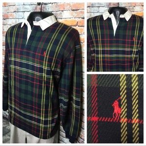 Polo Ralph Lauren Rugby Tartan Plaid Shirt 2XL